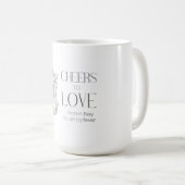 Mug La Saint-Valentin – Chérubins Vintage & Message d' (Devant droit)