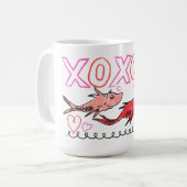 Mug La Saint-Valentin de Dr. Seuss | Conception XOXO (Devant gauche)
