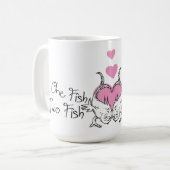 Mug La Saint-Valentin de Dr. Seuss | Un Poisson Deux P (Devant gauche)