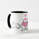 Mug La Saint-Valentin de Dr. Seuss | Un Poisson Deux P (Devant gauche)
