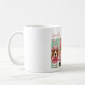 Mug La Saint Valentin de l'Ouest avec Basset Hound (Gauche)