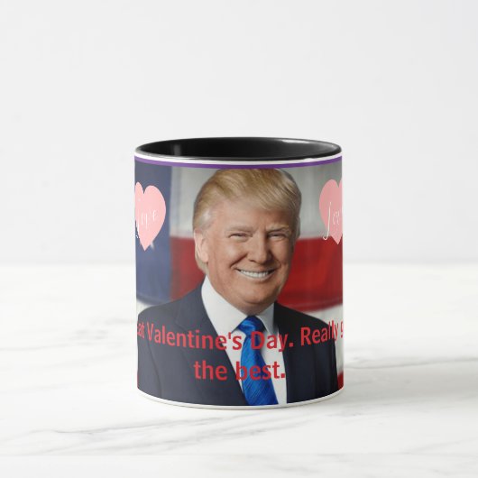 Mug La Saint-Valentin de Trump (Centre)