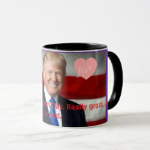 Mug La Saint-Valentin de Trump (Devant droit)