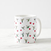 Mug La Saint-Valentin des colibris (Devant droit)