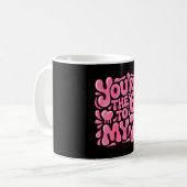 Mug La Saint-Valentin drôle des femmes 67 Meme Couples (Devant gauche)