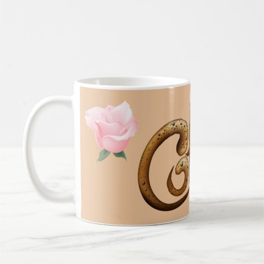 Mug La Saint-Valentin du rose (Gauche)