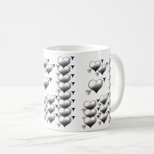 Mug La Saint Valentin en boue (Devant droit)
