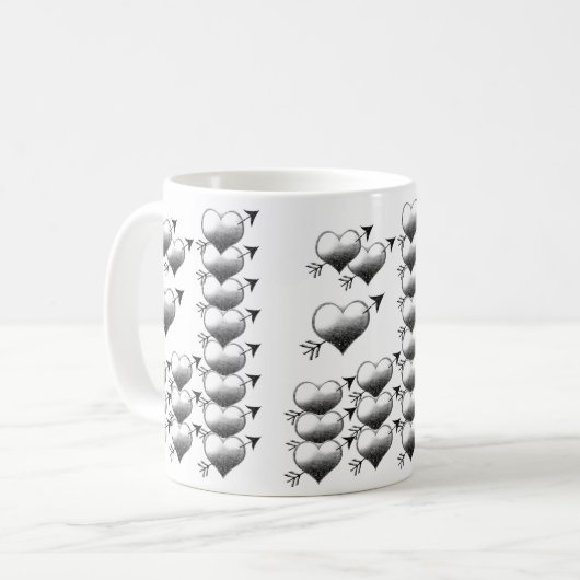 Mug La Saint Valentin en boue (Devant gauche)