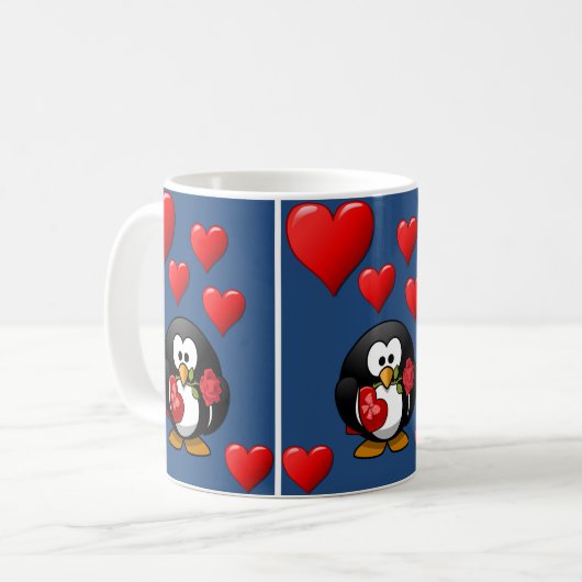 Mug La Saint Valentin en boue (Devant gauche)