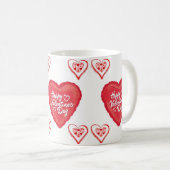 Mug La Saint Valentin en boue (Devant droit)