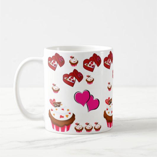 Mug La Saint Valentin en boue (Gauche)