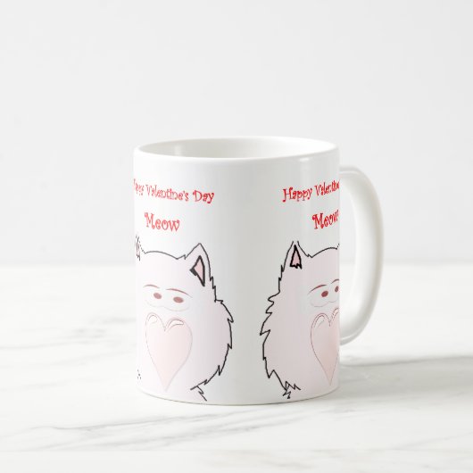 Mug La Saint Valentin en boue (Devant droit)