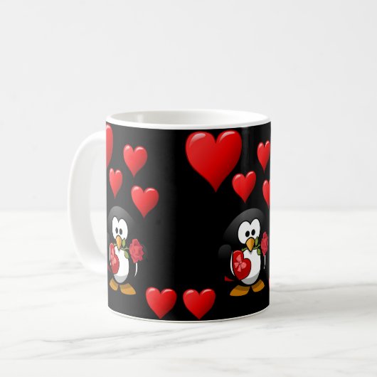 Mug La Saint Valentin en boue (Devant gauche)