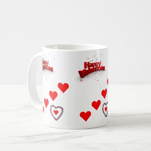 Mug La Saint Valentin en boue (Devant gauche)