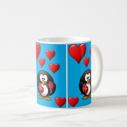 Mug La Saint Valentin en boue (Devant droit)
