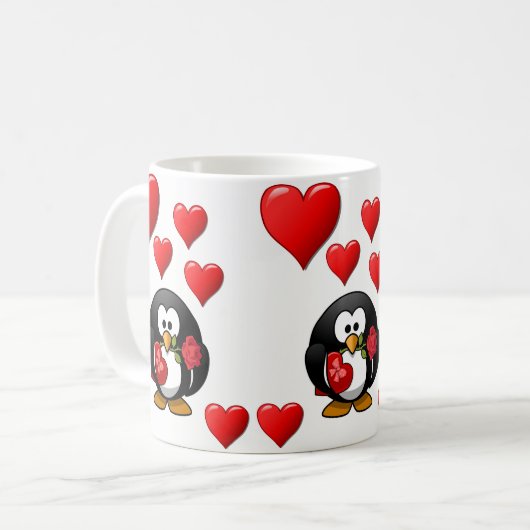 Mug La Saint Valentin en boue (Devant gauche)