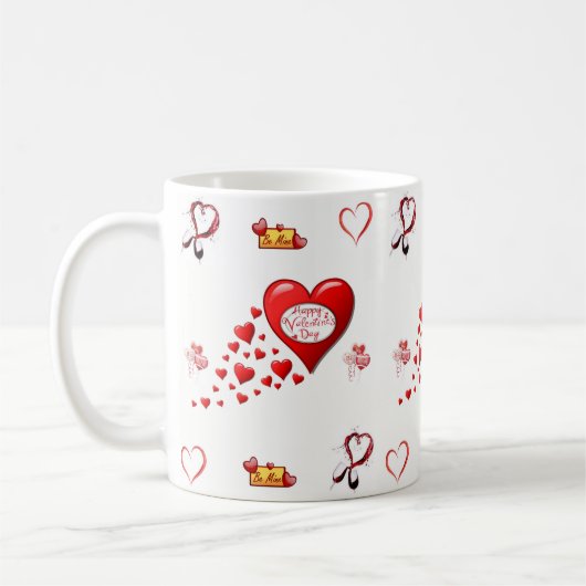 Mug La Saint Valentin en boue (Gauche)