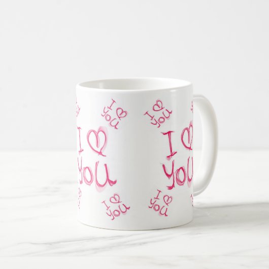 Mug La Saint Valentin en boue (Devant droit)
