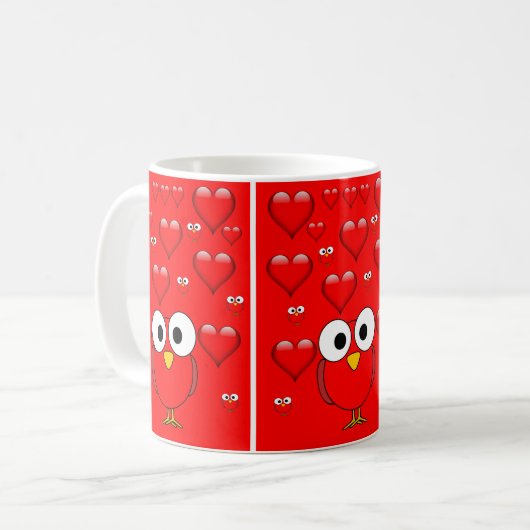 Mug La Saint Valentin en boue (Devant gauche)