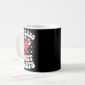 Mug La Saint-Valentin enseignant jour Mon Cl est plein (Devant gauche)
