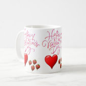 Mug La Saint-Valentin, les grenouilles (Devant gauche)