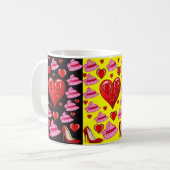 Mug La Saint-Valentin, les grenouilles (Devant gauche)