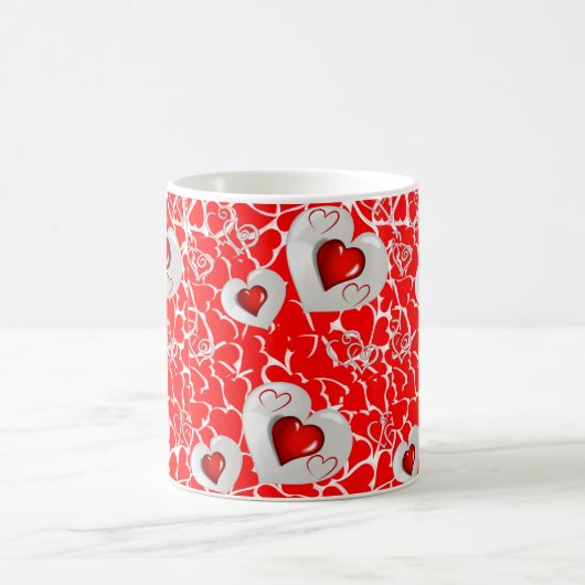 Mug La Saint-Valentin, les grenouilles (Centre)