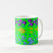 Mug La Saint-Valentin, les grenouilles (Devant droit)