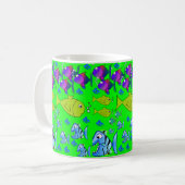 Mug La Saint-Valentin, les grenouilles (Devant gauche)