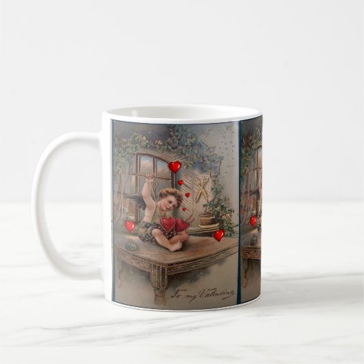 Mug La Saint-Valentin, les grenouilles (Gauche)