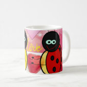 Mug La Saint-Valentin, les grenouilles (Devant droit)