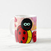 Mug La Saint-Valentin, les grenouilles (Devant gauche)