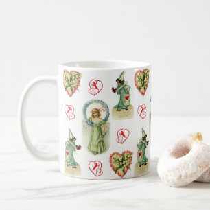 Mug La Saint-Valentin, les grenouilles