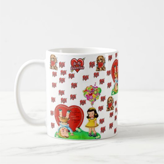 Mug La Saint-Valentin, les grenouilles (Gauche)