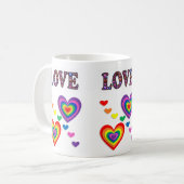 Mug La Saint-Valentin, les grenouilles (Devant gauche)