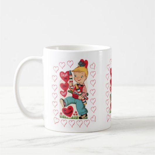 Mug La Saint-Valentin, les grenouilles (Gauche)