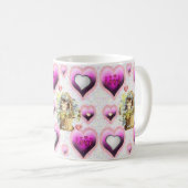 Mug La Saint-Valentin, les grenouilles (Devant droit)