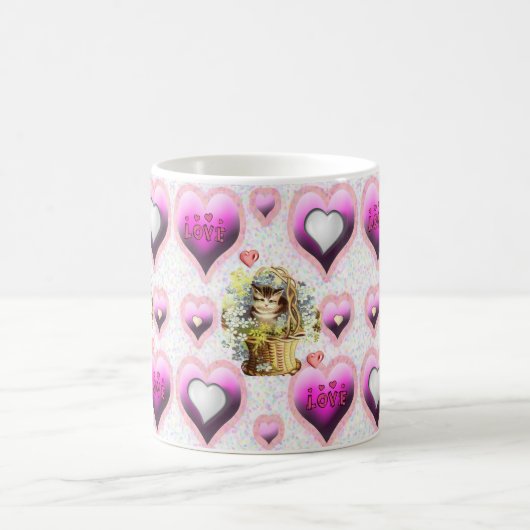 Mug La Saint-Valentin, les grenouilles (Centre)