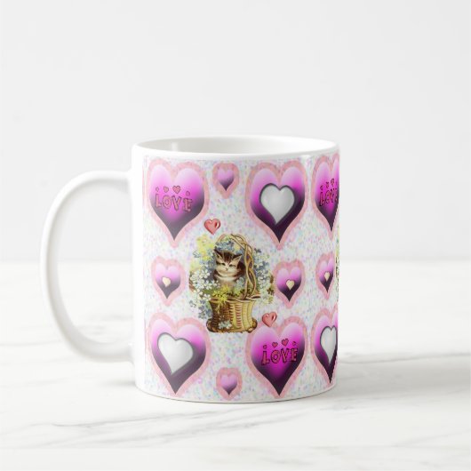 Mug La Saint-Valentin, les grenouilles (Gauche)