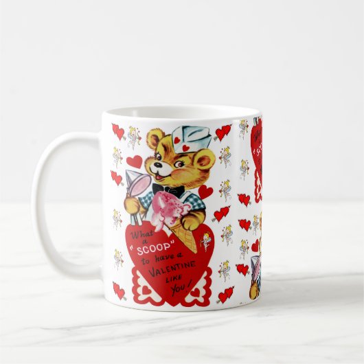 Mug La Saint-Valentin, les grenouilles (Gauche)
