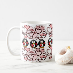 Mug La Saint-Valentin, les grenouilles