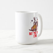 Mug La Saint-Valentin "Pas cette année, mignon !" St2 (Devant droit)