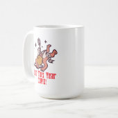Mug La Saint-Valentin "Pas cette année, mignon !" St2 (Devant gauche)