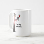 Mug La Saint-Valentin Romantique (Devant gauche)