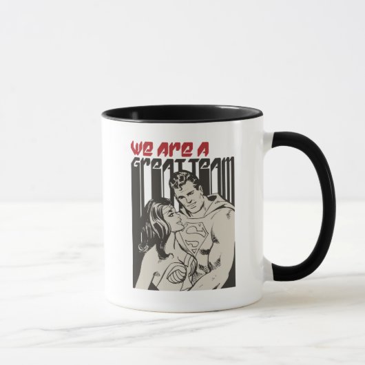 Mug La Saint-Valentin Superman | Nous Sommes Une Grand (Droite)