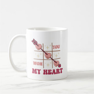 Mug La Saint-Valentin Vous avez gagné mon cœur
