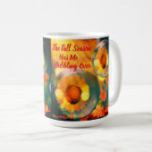 Mug La Saison D'Automne Me Fait Bouger (Devant droit)