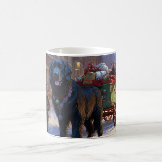 Mug La saison des fêtes de Noël de Terre-Neuve (Centre)