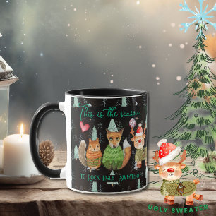 Mug La saison pour rocher des pulls moches