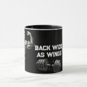 Mug La salle de gym construit hommes puissance et forc (Centre)